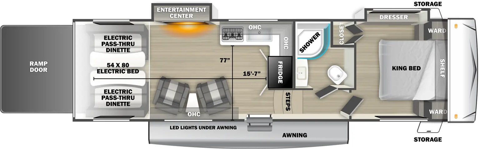 2800RLT - DSO Floorplan Image